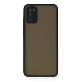 Northcity Samsung Galaxy A02s Uyumlu Kılıf Montreal Silikon Kapak - Siyah