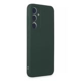 Northcity Samsung Galaxy A35 5G Uyumlu Kılıf First Silikon - Koyu Yeşil