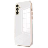 Northcity Samsung Galaxy A35 5G Uyumlu Kılıf Volet Silikon - Beyaz