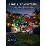 Northcity Şarjlı Futbol Topu Tasarımında Mini Drone - Uzaktan Kumandasız Akıllı LED Drone