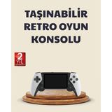 Northcity Şarjlı Hafıza Kart Destekli Retro Oyun Konsolu - 4.3" Tft Lcd, 64GB Dahili, 3D Ekran, Microsd ve 1000-1500MAH Pil