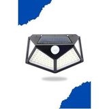 Northcity Sensörlü Güneş Enerjili Duvar Lambası - 100 LED PIR Algılayıcılı, 8 Saat Süreli IP65