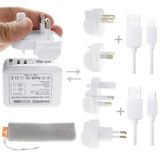 Northcity Seyahat Şarj Adaptörü & Lightning/Micro USB Kablo Seti - 150 Ülke Uyumlu