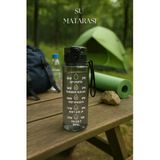 Northcity Suluk & Su Şişesi & Sporcu Matara Füme 1000 Ml