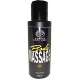 Northcity Süper Bodylube Body Massage Oil Natural 100 ml / Kokusuz Tatsız Sade Vücut Masaj Yağı 100 ml - Ahşap Rengi