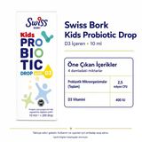 Northcity Swiss Bork Probiotic Kids D3 İçeren Damla 10 Ml