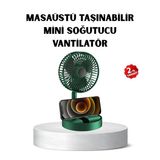 Northcity Taşınabilir Katlanabilir Mini Fan 3 Kademeli Şarj Edilebilir - Sıcak Günlerde Serinlik