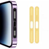 Northcity Toz Önleyici Hoparlör Kapağı iPhone 15 Pro Uyumlu 2'li Set - Anti Dust Sticker
