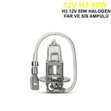Northcity Trifa H3 Halojen Far Ampülü 12V 55Watt Sarı