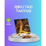 Northcity USB LED Işıklı Çizim Panosu - Çocuklar ve Yetişkinler Için Renkli Not ve Çizim Tahtası