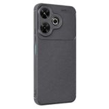 Northcity Xiaomi Redmi 13 4G Uyumlu Kılıf Auto Focus Karbon Kapak - Gri