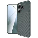 Northcity Xiaomi Redmi 13 4G Uyumlu Kılıf Auto Focus Karbon Kapak - Koyu Yeşil
