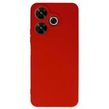 Northcity Xiaomi Redmi 13 4G Uyumlu Kılıf First Silikon - Kırmızı