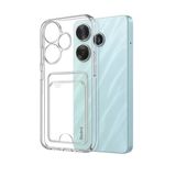Northcity Xiaomi Redmi 13 4G Uyumlu Kılıf Kart Şeffaf Silikon - Şeffaf