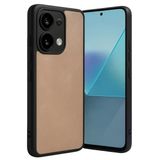 Northcity Xiaomi Redmi Note 13 4G Uyumlu Kılıf Aras Deri Kapak - Pudra