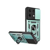 Northcity Xiaomi Redmi Note 13 4G Uyumlu Kılıf Pars Lens Yüzüklü Silikon - Yeşil