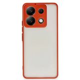 Northcity Xiaomi Redmi Note 13 5G Uyumlu Kılıf Montreal Silikon Kapak - Kırmızı
