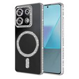 Northcity Xiaomi Redmi Note 13 Pro 4G Uyumlu Joke Simli Magneticsafe Kılıf - Gümüş