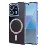 Northcity Xiaomi Redmi Note 13 Pro 4G Uyumlu Joke Simli Magneticsafe Kılıf - Mavi