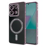 Northcity Xiaomi Redmi Note 13 Pro 4G Uyumlu Joke Simli Magneticsafe Kılıf - Pembe