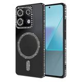 Northcity Xiaomi Redmi Note 13 Pro 4G Uyumlu Joke Simli Magneticsafe Kılıf - Siyah