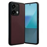Northcity Xiaomi Redmi Note 13 Pro 4G Uyumlu Kılıf Aras Deri Kapak - Bordo