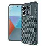 Northcity Xiaomi Redmi Note 13 Pro 4G Uyumlu Kılıf Auto Focus Karbon Kapak - Koyu Yeşil
