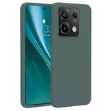 Northcity Xiaomi Redmi Note 13 Pro 4G Uyumlu Kılıf First Silikon - Koyu Yeşil