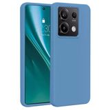 Northcity Xiaomi Redmi Note 13 Pro 4G Uyumlu Kılıf First Silikon - Mavi