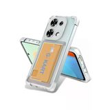 Northcity Xiaomi Redmi Note 13 Pro 4G Uyumlu Kılıf Kart Şeffaf Silikon - Şeffaf