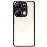 Northcity Xiaomi Redmi Note 13 Pro 4G Uyumlu Kılıf Montreal Silikon Kapak - Siyah