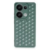 Northcity Xiaomi Redmi Note 13 Pro 4G Uyumlu Kılıf Petek Silikon Kapak - Koyu Yeşil