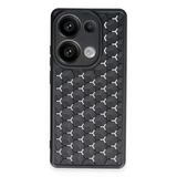 Northcity Xiaomi Redmi Note 13 Pro 4G Uyumlu Kılıf Petek Silikon Kapak - Siyah