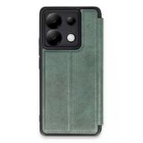 Northcity Xiaomi Redmi Note 13 Pro 5G Uyumlu Kılıf Flip Cover - Koyu Yeşil