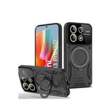 Northcity Xiaomi Redmi Note 13 Pro 5G Uyumlu Kılıf Joy Lens Standlı Kapak - Siyah