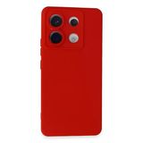 Northcity Xiaomi Redmi Note 13 Pro 5G Uyumlu Kılıf Nano İçi Kadife Silikon - Kırmızı