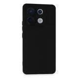 Northcity Xiaomi Redmi Note 13 Pro 5G Uyumlu Kılıf Nano İçi Kadife Silikon - Siyah