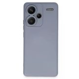 Northcity Xiaomi Redmi Note 13 Pro Plus Uyumlu Kılıf Nano İçi Kadife Silikon - Gri