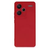 Northcity Xiaomi Redmi Note 13 Pro Plus Uyumlu Kılıf Nano İçi Kadife Silikon - Kırmızı