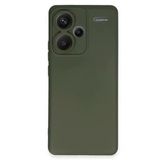 Northcity Xiaomi Redmi Note 13 Pro Plus Uyumlu Kılıf Nano İçi Kadife Silikon - Koyu Yeşil
