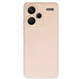 Northcity Xiaomi Redmi Note 13 Pro Plus Uyumlu Kılıf Nano İçi Kadife Silikon - Pudra