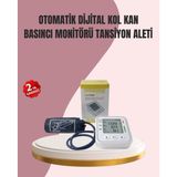 Northcity Yüksek Hassasiyetli Dijital Tansiyon Ölçer - Evde Profesyonel Kan Basıncı Takibi