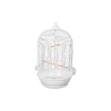 Northcity Yuvarlak Salon Kuş Kafesi Beyaz 42X77 cm - Modern ve Güvenli Ev Ortamı