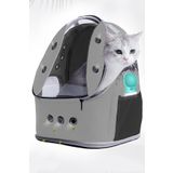 Northern Fashion 13 Hava Kanallı Kedi Taşıma Çantası Büyük Boy 13 Kg Kapasiteli Yatak Olabilen Çanta