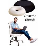 Northern Fashion Ortopedik Oturma Simidi ve Yastığı ve Engelleyici Oturuş Minderi - 10 x 30 cm - 10 x 43 cm