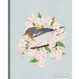 Northern Parula Notebook: A perfect gift for the bird lover to jot their notes, 7.5 x 9.25