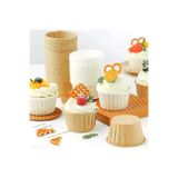 Northern Star 20 Adet Kraft Muffin Cupcake Kalıbı Kek Kapsülü Naturel Kek Kalıbı Safari Konsept Airfryer Uyumlu