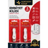 Northern Star 2'li Emniyet Kilidi Güvenlik Kilidi Her Pencereye Uygun