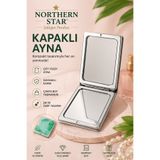 Northern Star Kapaklı Cep Aynası Mini Cep Çanta Makyaj Aynası