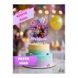 north&peak Kişiye Özel K Pop Huntrix Demon Hunters Temalı 2 Katmanlı Boyutlu Pasta Süsü Topper - 17x19 cm